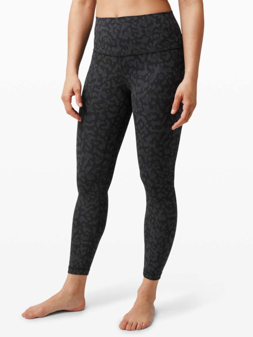lululemon athletica Black High-Rise Printed Leggings
